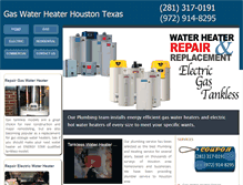 Tablet Screenshot of gas--waterheater.com